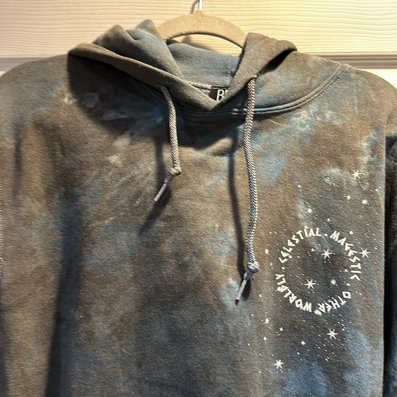 BDG Urban Outfitters Tie-Dye Celestial Sun Hoodie Hooded Sweatshirt XS - Picture 5 of 9